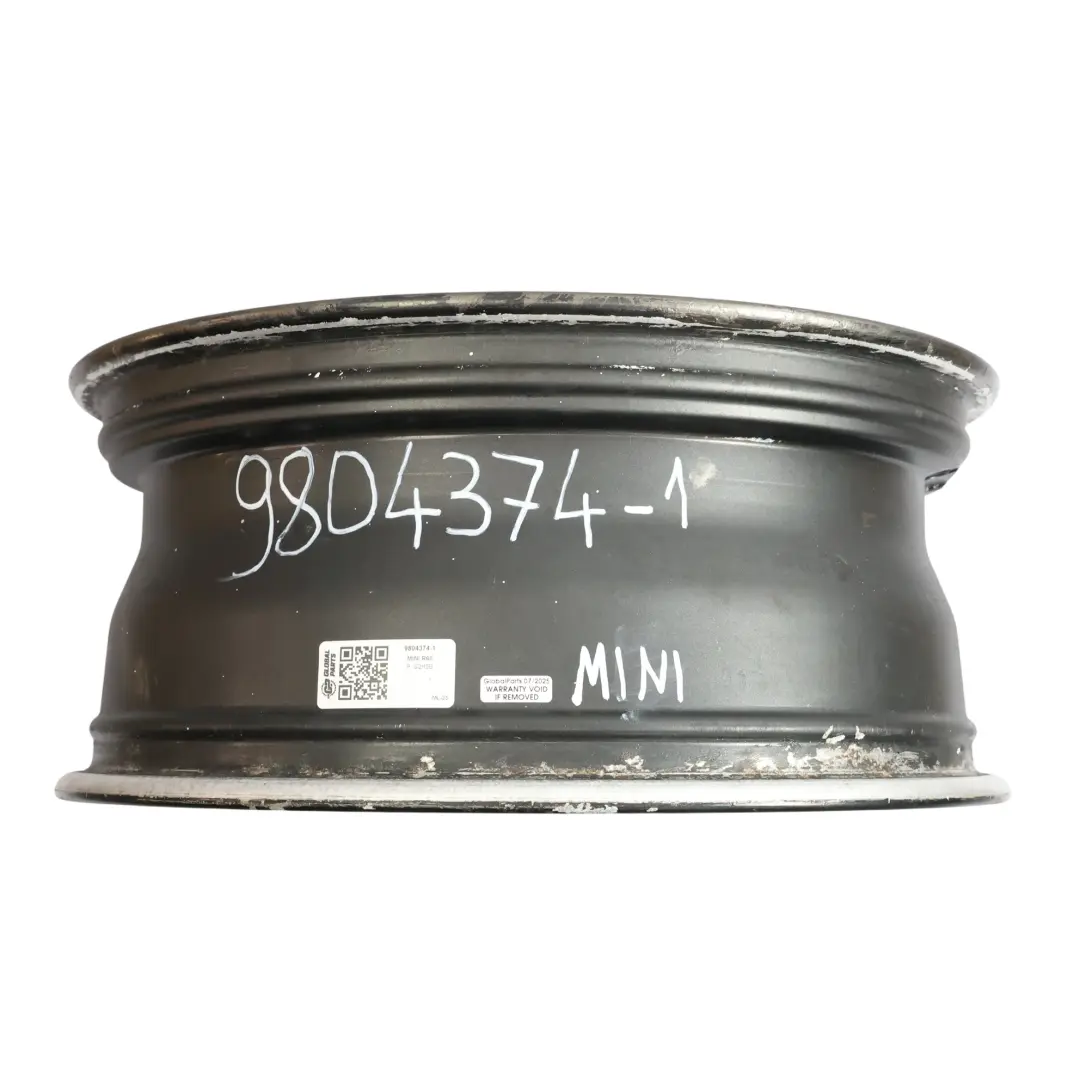 Mini Cooper One R60 R61 Wheel Alloy Rim Black 18" ET:52 7,5J Turbo Fan 126 - SKU 9804374-1 - Part number 9804374