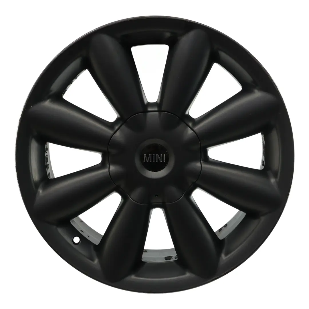Mini Cooper One R60 R61 Cerchio in lega nero 18" 7,5J ET:52 Turbo Fan 126 - SKU 9804374-2 - Numero di parte 9804374