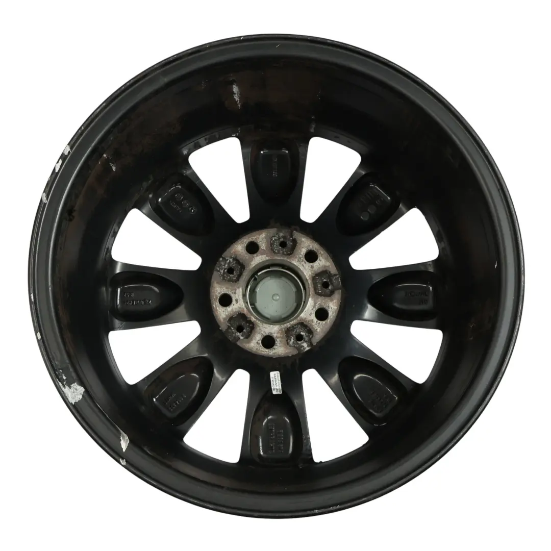 Mini Cooper One R60 R61 Cerchio in lega nero 18" 7,5J ET:52 Turbo Fan 126 - SKU 9804374-2 - Numero di parte 9804374