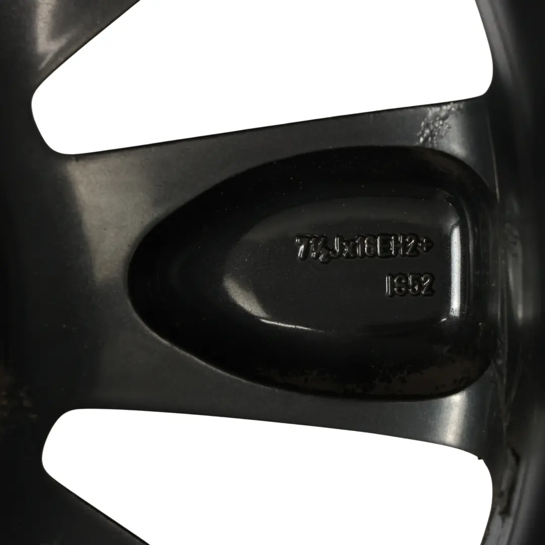 Mini Cooper One R60 R61 Cerchio in lega nero 18" 7,5J ET:52 Turbo Fan 126 - SKU 9804374-2 - Numero di parte 9804374