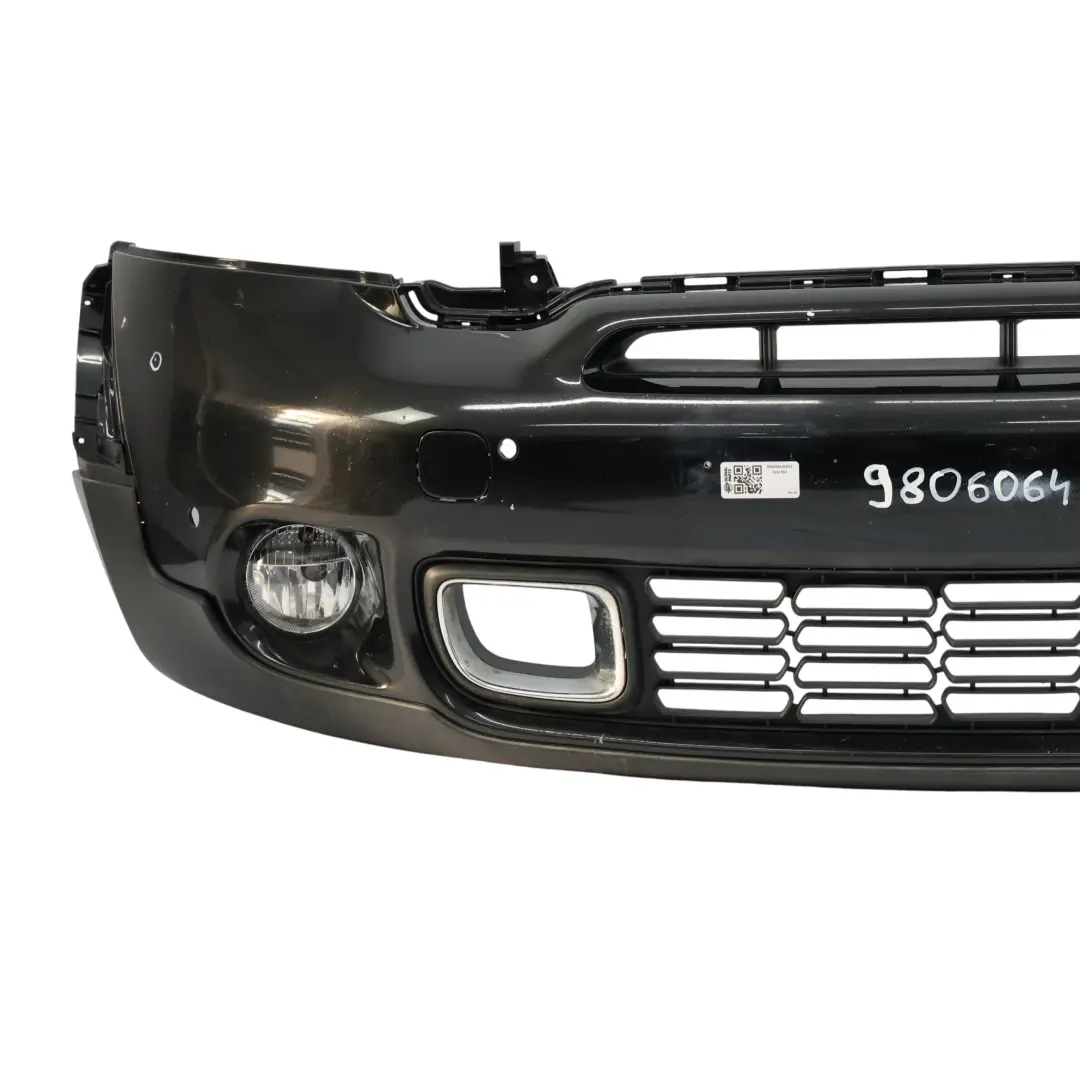 Front Bumper Trim Panel Absolute Black Metallic - B11 to Mini R60 Cooper S with Part number 9806064 Mini R60 Cooper S Front Bumper Trim Panel Absolute Black Metallic - B11 - SKU 9806064-ABS3 - Part number 9806064