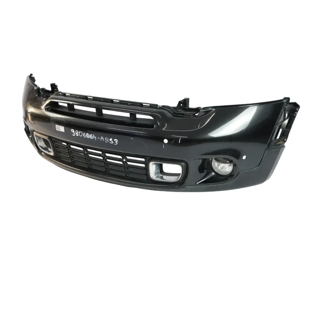 Mini R60 Cooper S Front Bumper Trim Panel Absolute Black Metallic - B11 - SKU 9806064-ABS3 - Part number 9806064