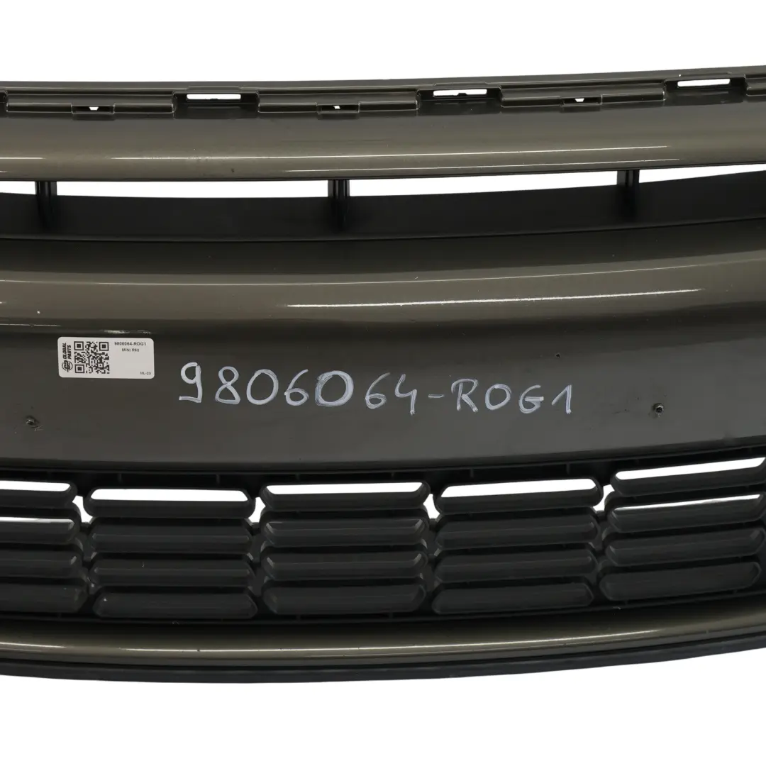 Mini R60 Front Bumper Trim Cooper S Covering Panel Royal Grey Metallic - A48 - SKU 9806064-ROG1 - Part number 9806064
