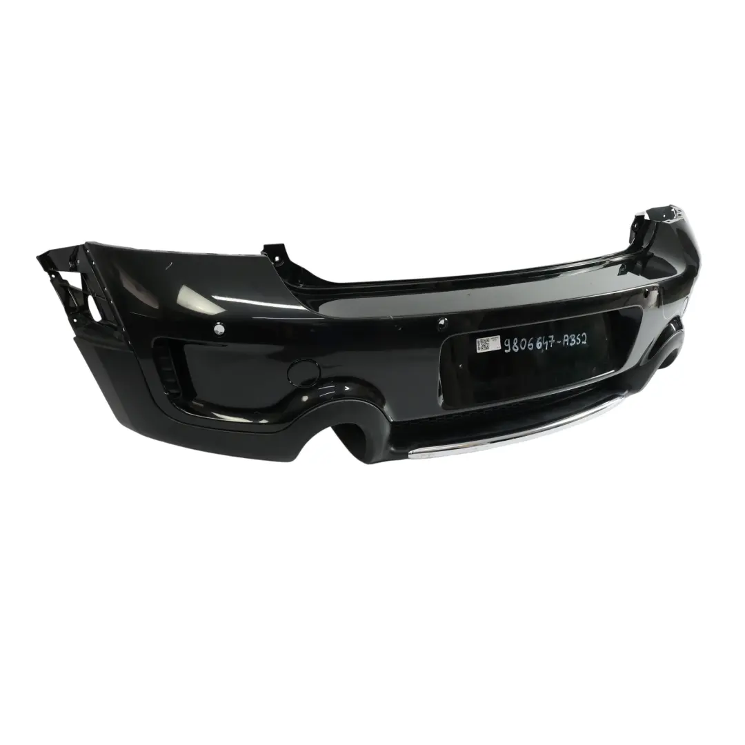 Mini Countryman R60 Rear Bumper Cooper S PDC Absolute Black Metallic - B11 - SKU 9806647-ABS2 - Part number 9806647