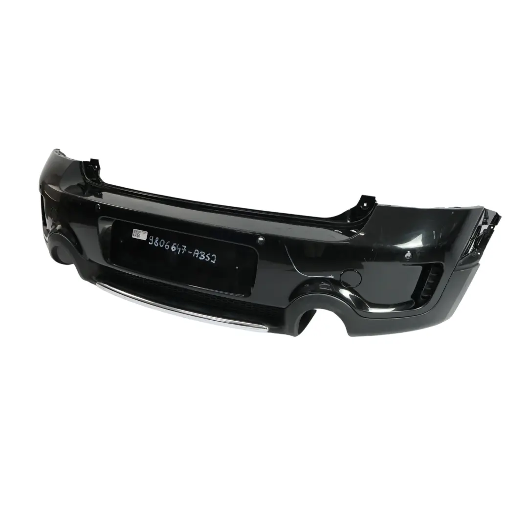 Mini Countryman R60 Rear Bumper Cooper S PDC Absolute Black Metallic - B11 - SKU 9806647-ABS2 - Part number 9806647