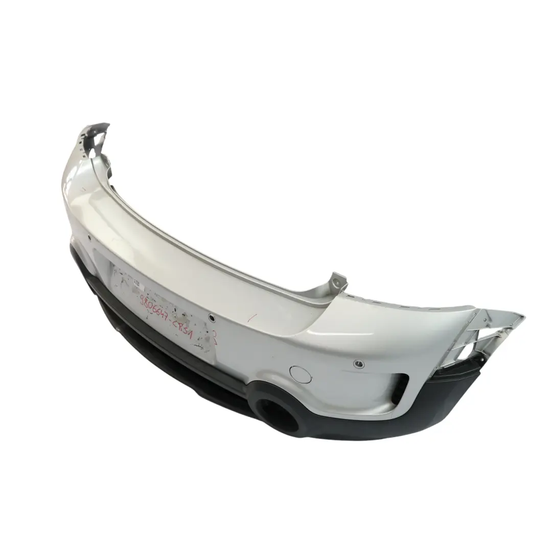 Mini Countryman R60 Rear Bumper Cooper S JCW PDC Crystal Silver Metallic - B12 - SKU 9806647-CRS1 - Part number 9806647