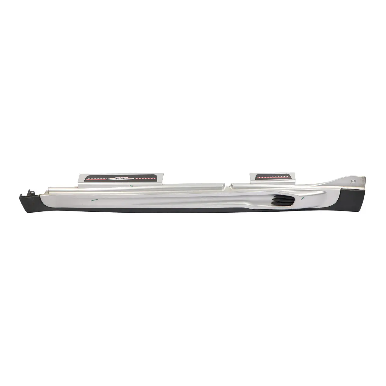 Mini R60 Side Skirt Cooper S JCW Left N/S Sill Trim Cover Crystal Silver - B12