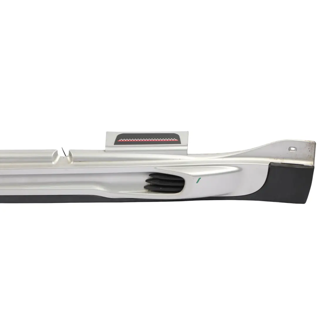 Mini R60 Side Skirt Cooper S JCW Left N/S Sill Trim Cover Crystal Silver - B12 - SKU 9813351-CRS - Part number 9813351