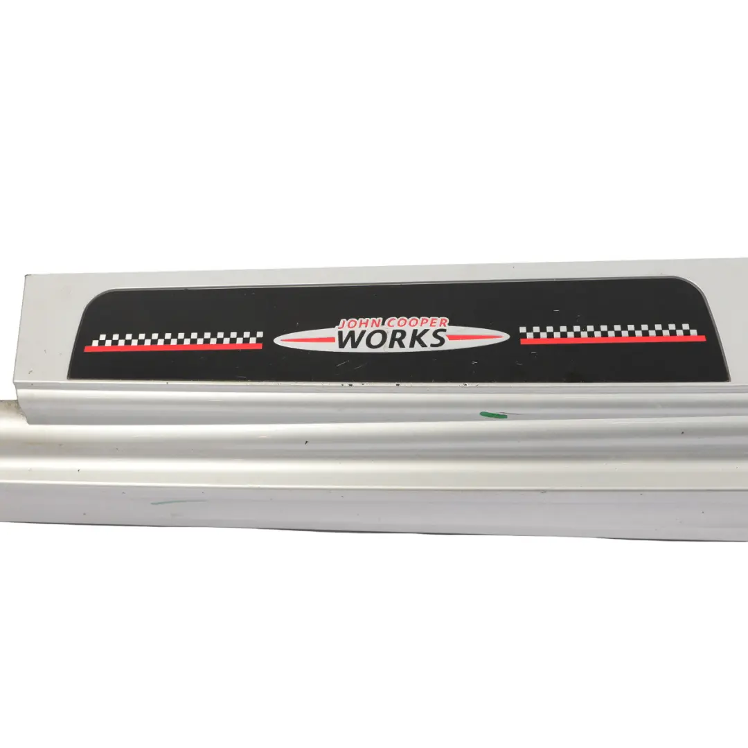 Mini R60 Side Skirt Cooper S JCW Left N/S Sill Trim Cover Crystal Silver - B12 - SKU 9813351-CRS - Part number 9813351