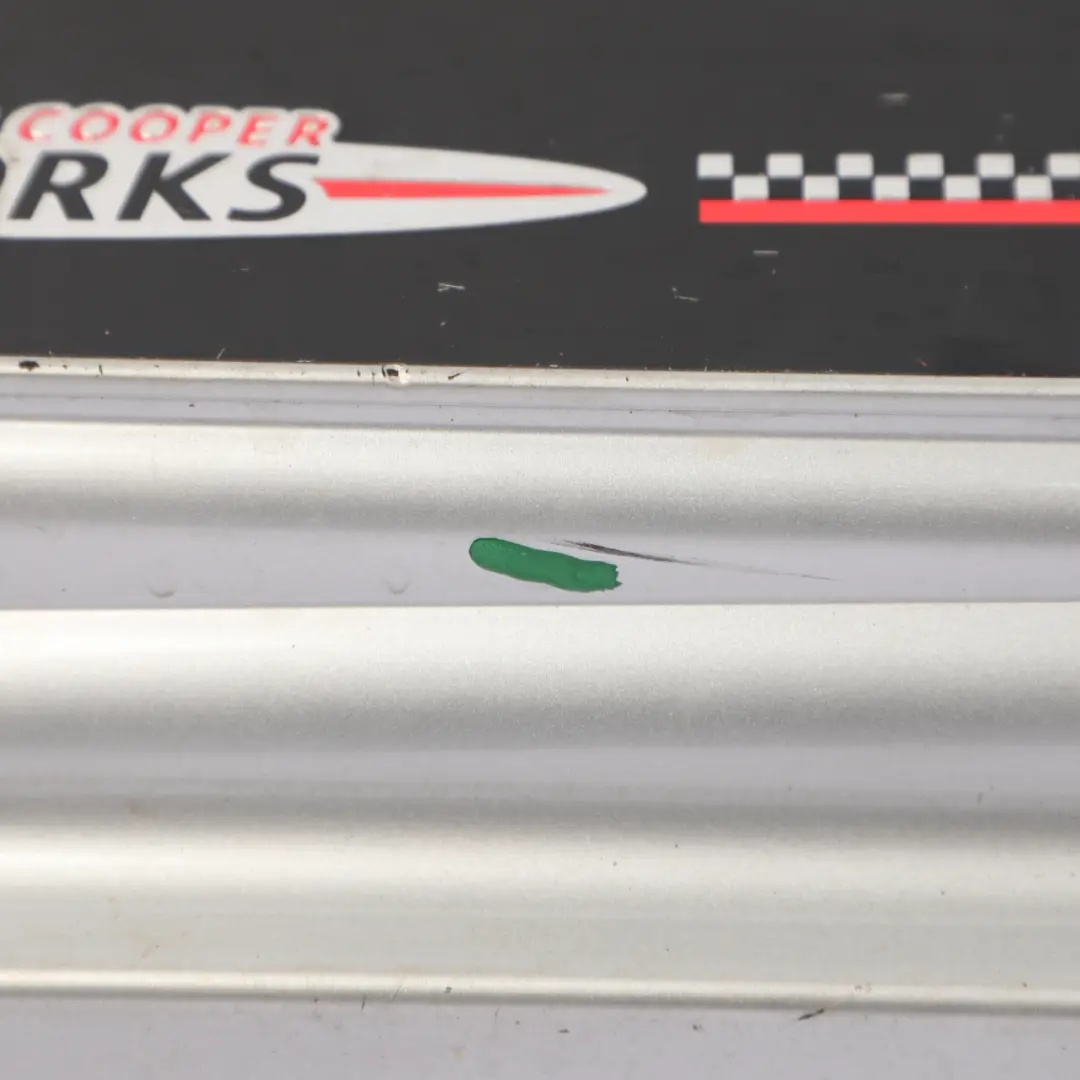 Side Skirt Cooper S JCW Left N/S Sill Trim Cover Crystal Silver - B12 to Mini R60 with Part number 9813351 Mini R60 Side Skirt Cooper S JCW Left N/S Sill Trim Cover Crystal Silver - B12 - SKU 9813351-CRS - Part number 9813351