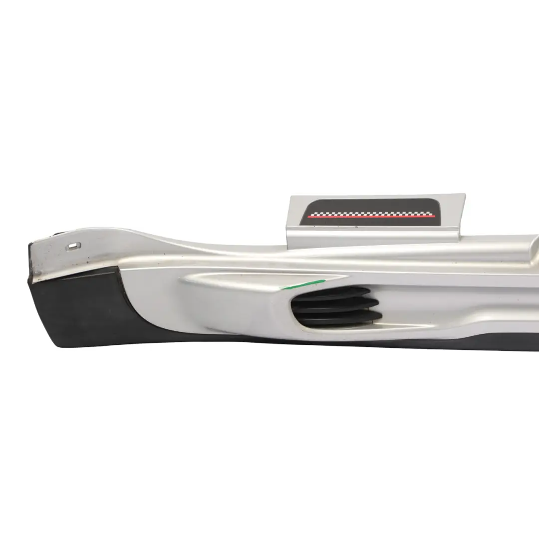 Side Skirt Right O/S Door Sill Trim Crystal Silver - B12 to Mini R60 Cooper S JCW with Part number 9813352 Mini R60 Cooper S JCW Side Skirt Right O/S Door Sill Trim Crystal Silver - B12 - SKU 9813352-CRS - Part number 9813352