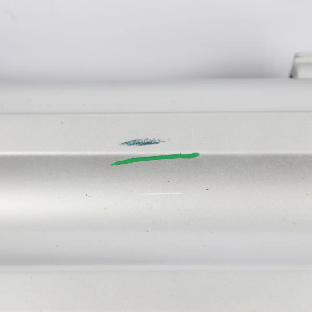 Side Skirt Right O/S Door Sill Trim Crystal Silver - B12 to Mini R60 Cooper S JCW with Part number 9813352 Mini R60 Cooper S JCW Side Skirt Right O/S Door Sill Trim Crystal Silver - B12 - SKU 9813352-CRS - Part number 9813352