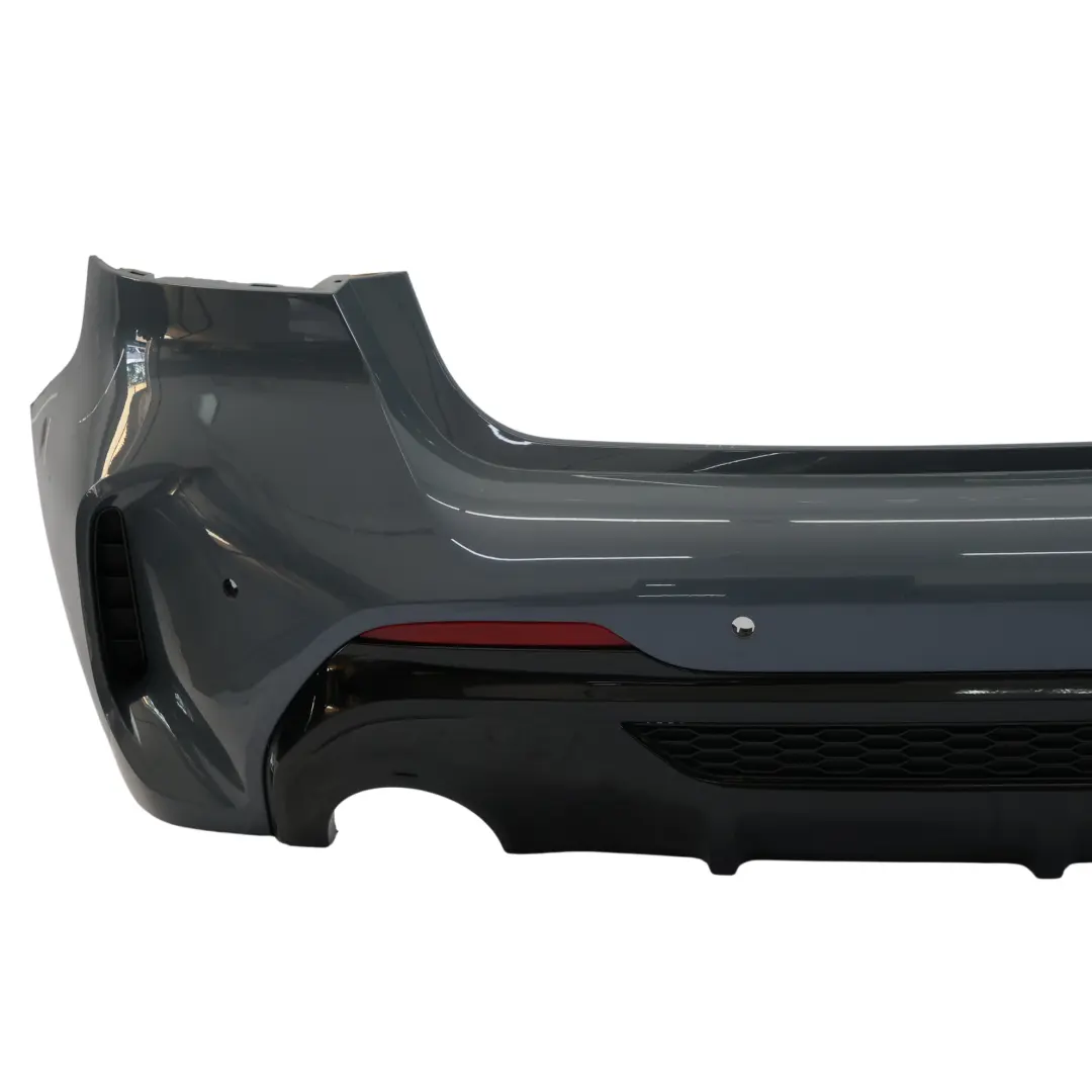 Bumper M Sport Trim Panel PDC Storm Bay Metallic - C3N to BMW F40 Rear with Part number 9881579 BMW F40 Rear Bumper M Sport Trim Panel PDC Storm Bay Metallic - C3N - SKU 9881579-SBA - Part number 9881579