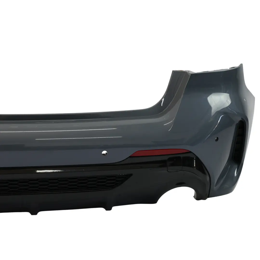BMW F40 Rear Bumper M Sport Trim Panel PDC Storm Bay Metallic - C3N - SKU 9881579-SBA - Part number 9881579