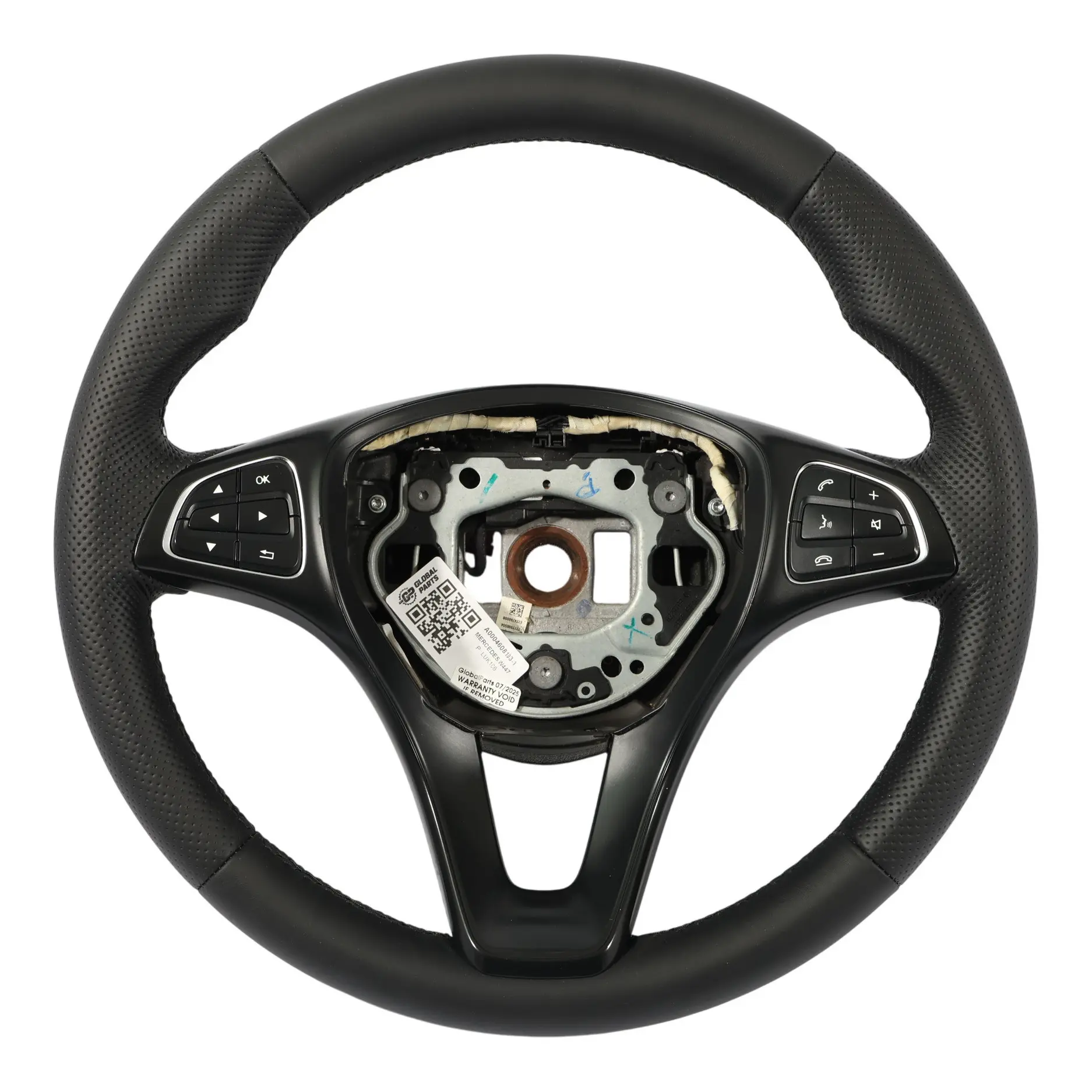 Mercedes Vito W447 NEW Black Leather Steering Wheel Multifunction A0004608103
