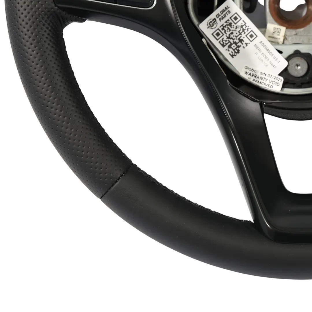 Mercedes Vito W447 NEU Schwarzes Leder lenkrad Multifunktion - SKU A0004608103-1 - Teilenummer A0004608103