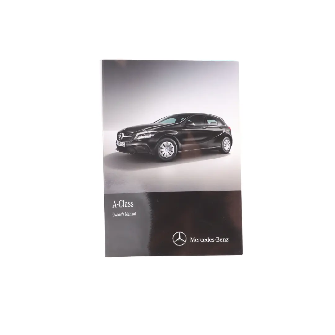 Mercedes W176 Owner's Handbook Book Pouch Case Wallet Set - SKU A0005850300 - Part number A0005850300