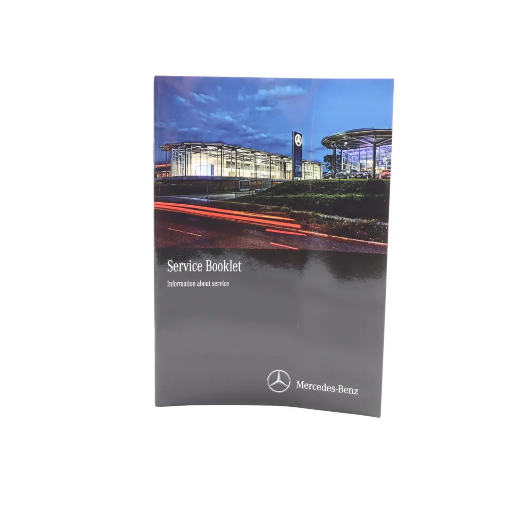 Mercedes W176 Owner's Handbook Book Pouch Case Wallet Set - SKU A0005850300 - Part number A0005850300