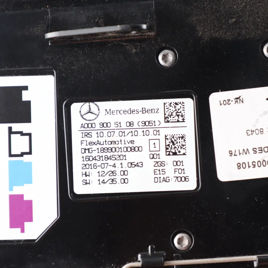Mercedes W176 Headliner Courtesy Reading Light Lamp Interior Roof - SKU A0009005108 - Part number A0009005108