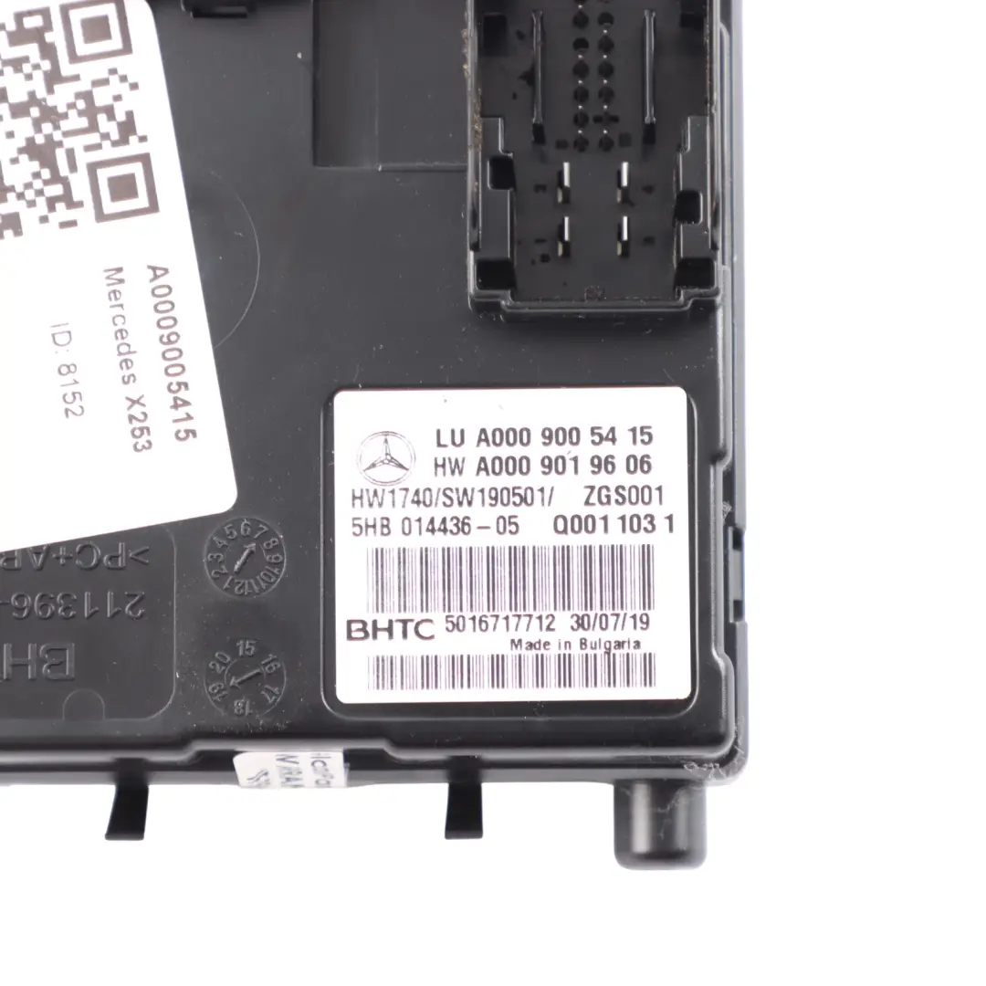 Mercedes C238 C253 X253 Air Conditioning Module A/C Control Unit ECU - SKU A0009005415 - Part number A0009005415