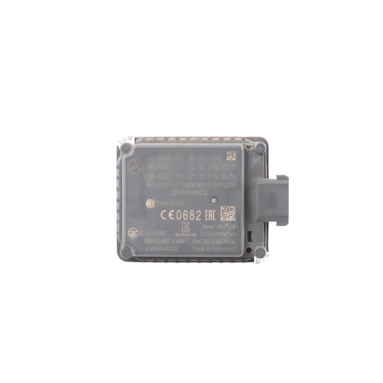 Mercedes W213 C238 Front Collision Radar Sensor Control Unit Module A0009054603