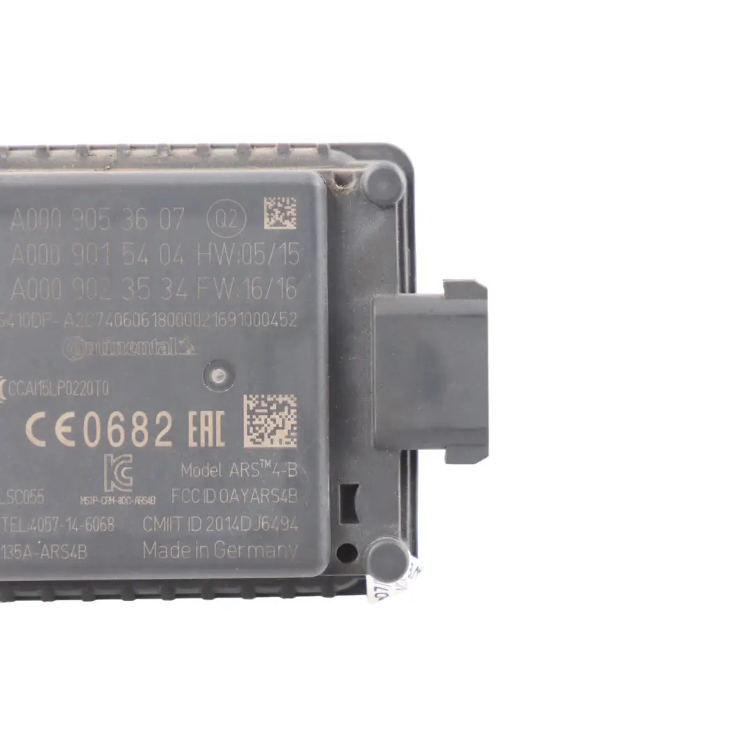 Mercedes W213 C238 Front Collision Radar Sensor Control Unit Module A0009054603 - SKU A0009053607 - Part number A0009053607