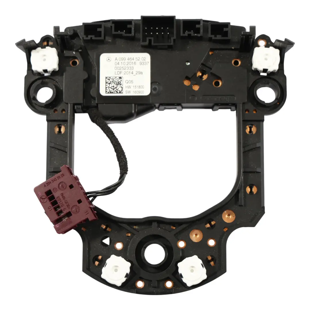Contatto Piastra Interruttore Montaggio per Mercedes W213 C238 Volante con numero di parte A0994645202 Mercedes W213 C238 Volante Contatto Piastra Interruttore Montaggio - SKU A0994645202 - Numero di parte A0994645202