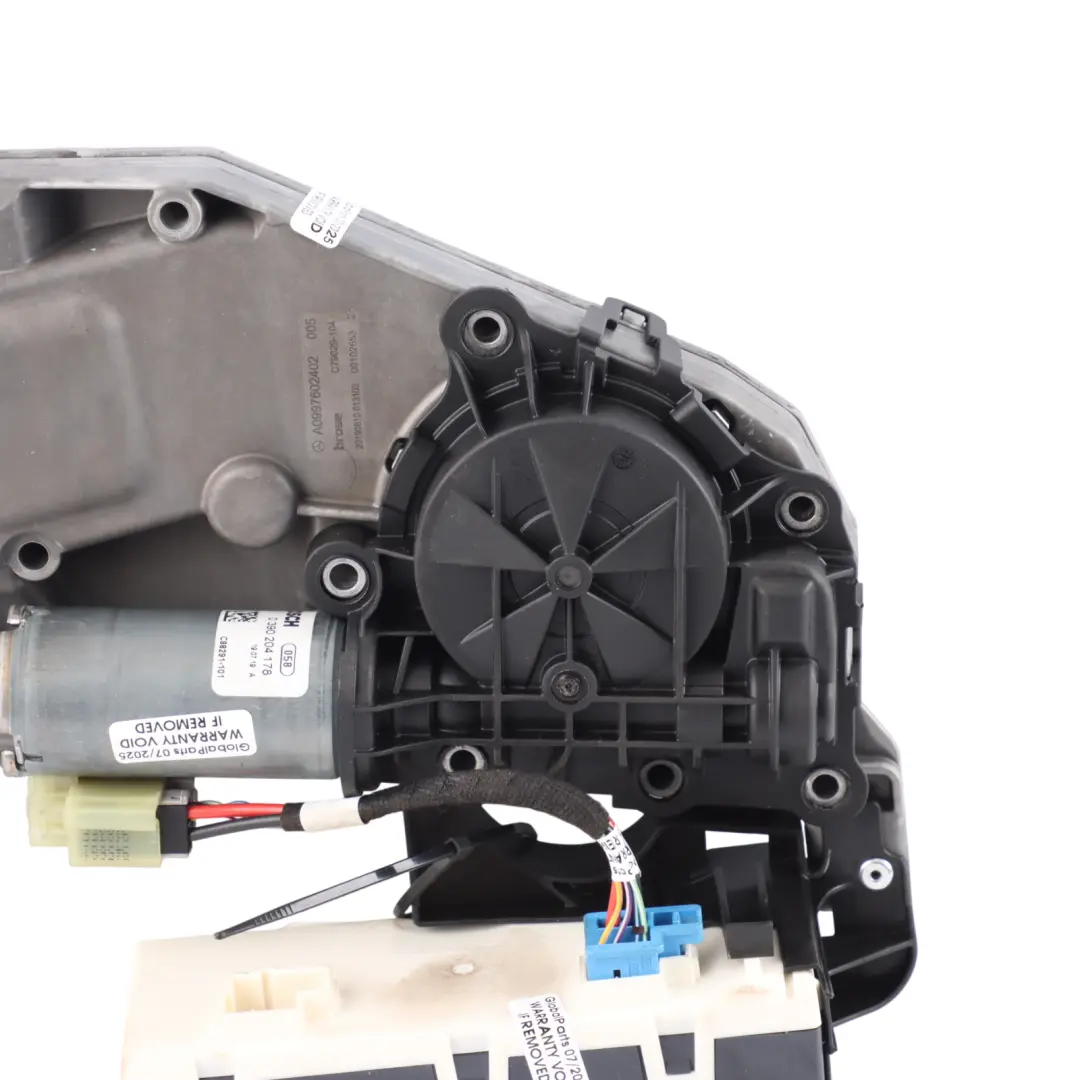 Lifter Boot Trunk Lid Motor Control Unit to Mercedes W213 X253 Tailgate with Part number A0997602402 Mercedes W213 X253 Tailgate Lifter Boot Trunk Lid Motor Control Unit - SKU A0997602402 - Part number A0997602402
