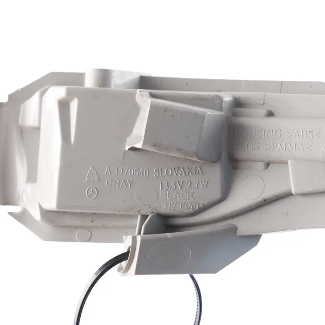 W217 Wing Mirror Turn Indicator Lamp Light Right O/S to Mercedes W205 with Part number A0999060243 Mercedes W205 W217 Wing Mirror Turn Indicator Lamp Light Right O/S - SKU A0999060243 - Part number A0999060243