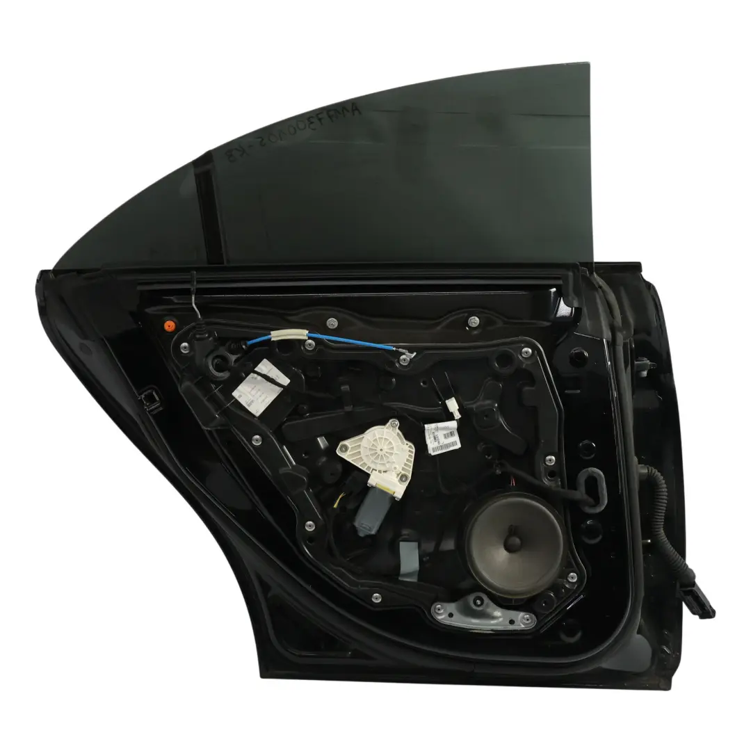 Mercedes CLA C117 Door Rear Left N/S Kosmos Cosmic Black Metallic - 191 - SKU A1177300105-KB - Part number A1177300105