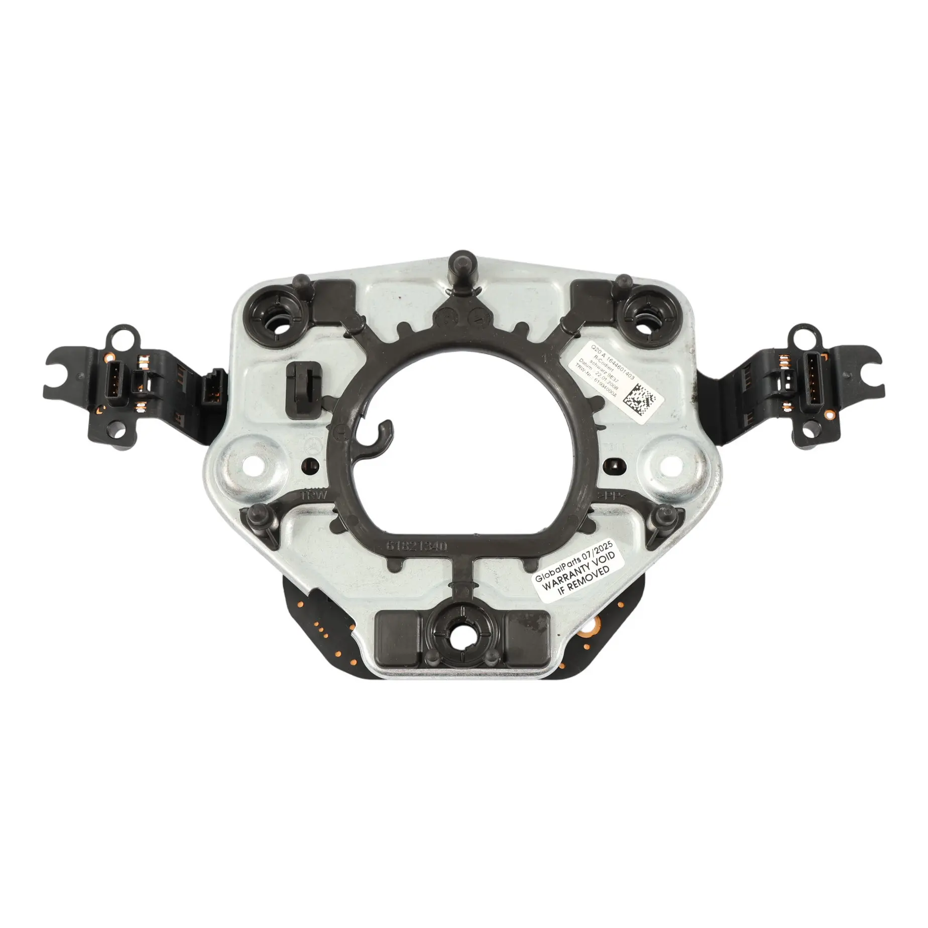 Mercedes W245 Air Module Steering Wheel Plate Mount Bracket A1644601403