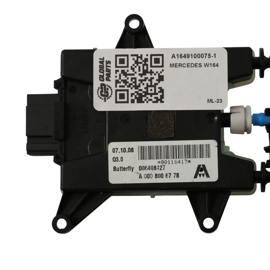 Moduł Lędźwiowy Fotela Przedniego do Mercedes ML W164 o numerze A1649100075 Mercedes ML W164 Moduł Lędźwiowy Fotela Przedniego - SKU A1649100075-1 - Numer Części A1649100075