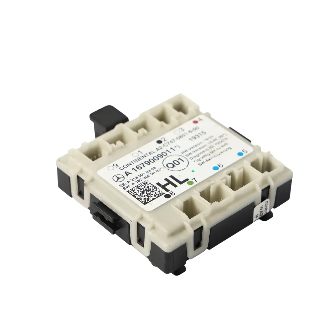C213 X253 Módulo Control Puerta Trasera Izquierda ECU para Mercedes W205 con número de pieza A1679009011 Mercedes W205 C213 X253 Módulo Control Puerta Trasera Izquierda ECU - SKU A1679009011 - Número de pieza A1679009011
