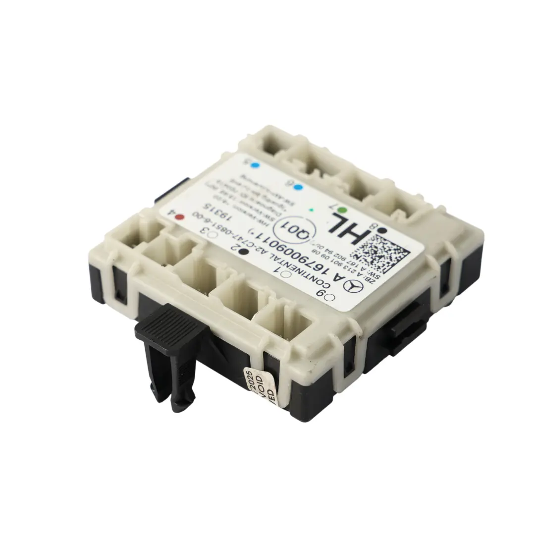 C213 X253 Módulo Control Puerta Trasera Izquierda ECU para Mercedes W205 con número de pieza A1679009011 Mercedes W205 C213 X253 Módulo Control Puerta Trasera Izquierda ECU - SKU A1679009011 - Número de pieza A1679009011