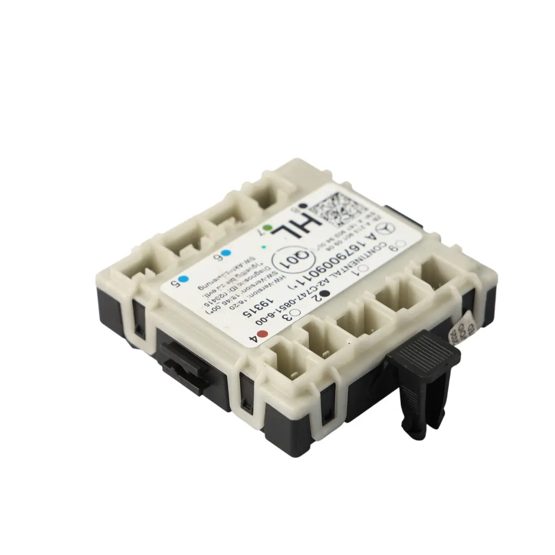 Mercedes W205 C213 X253 Modulo Controllo Porta Posteriore Sinistra - SKU A1679009011 - Numero di parte A1679009011