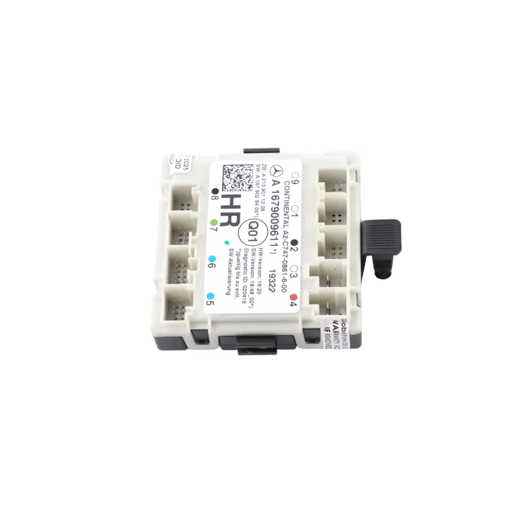 Mercedes W205 W213 X253 Door Module Rear Right O/S Control Unit ECU - SKU A1679009611 - Part number A1679009611