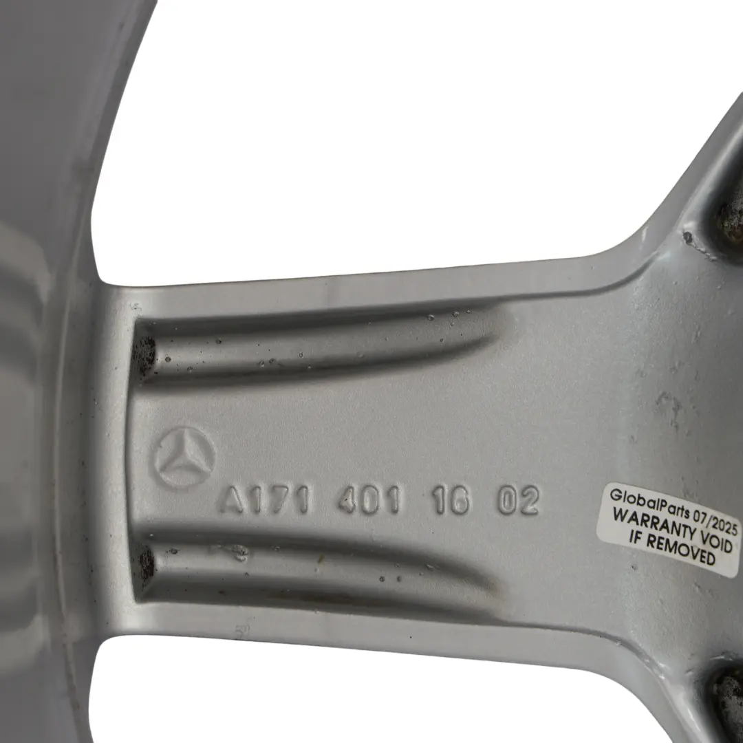 Mercedes R171 AMG Leicht metall felge vorne Silber 18" 7,5J ET:37 - SKU A1714011602-1 - Teilenummer A1714011602