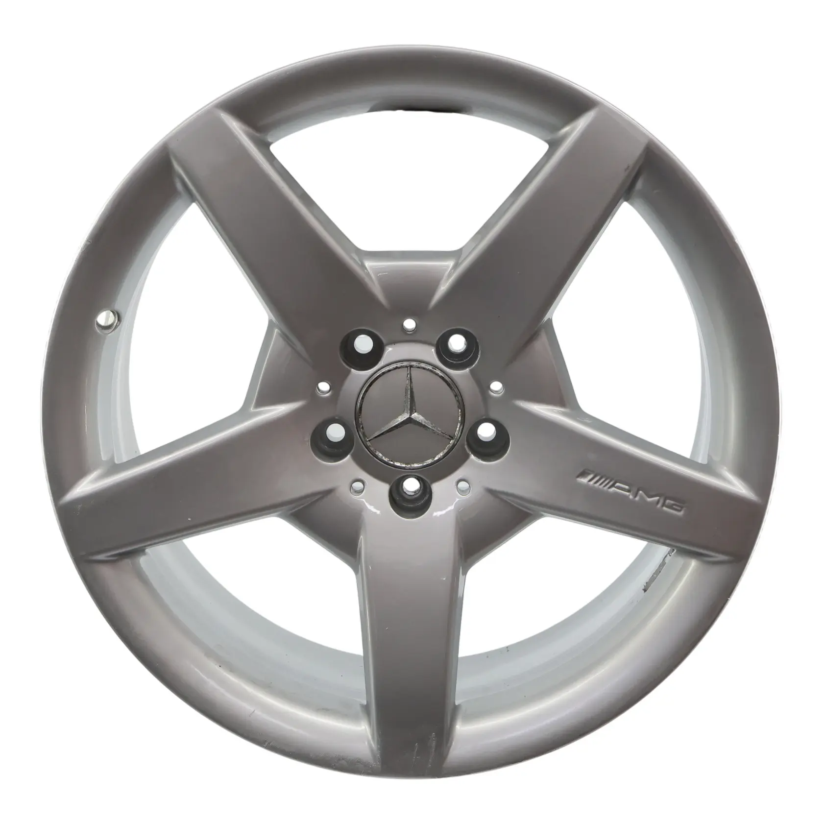 Mercedes R171 C209 AMG Rear Silver Alloy Wheel Rim 18" 8,5J ET:30 A1714011702