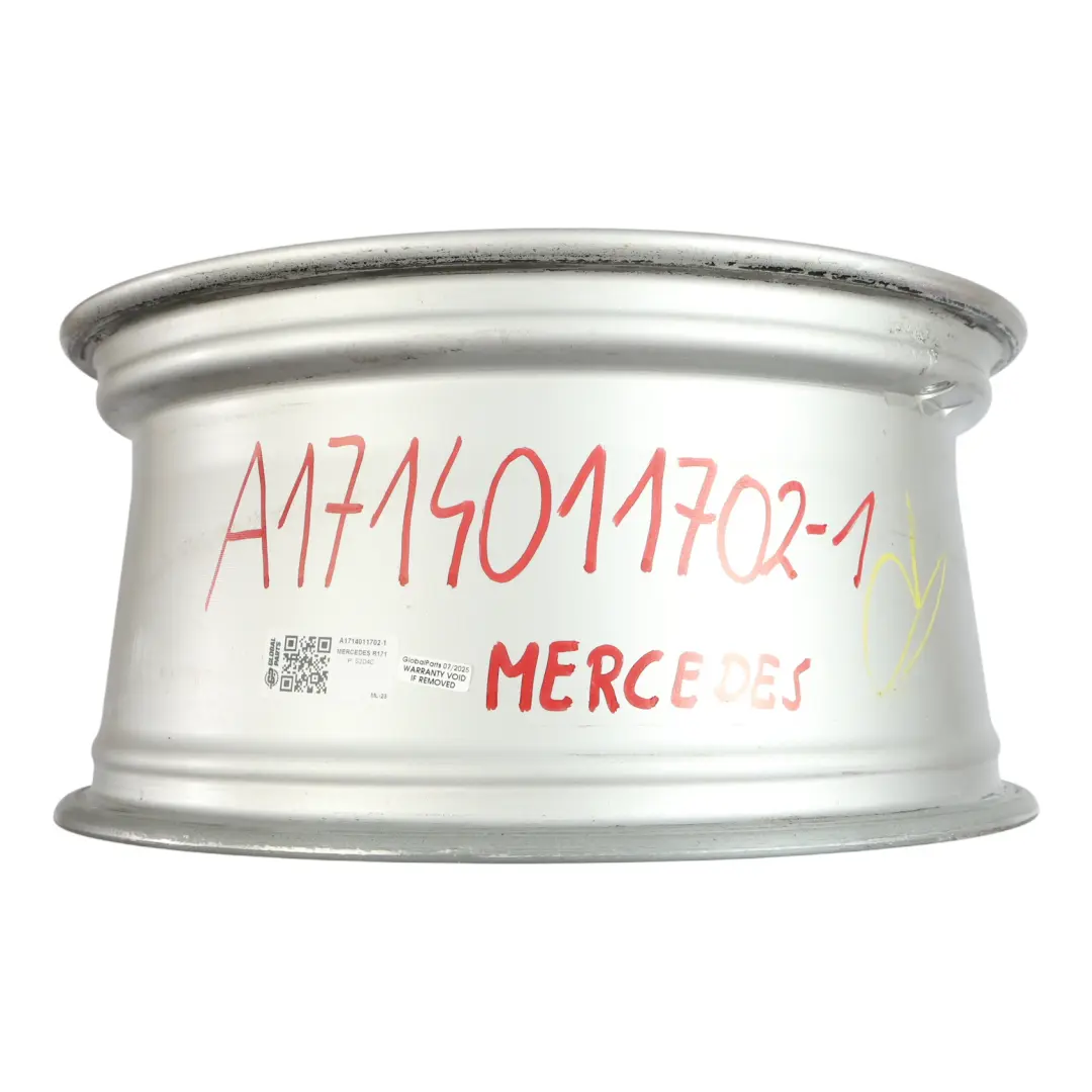 Mercedes R171 C209 AMG Rear Silver Alloy Wheel Rim 18" 8,5J ET:30 - SKU A1714011702-1 - Part number A1714011702