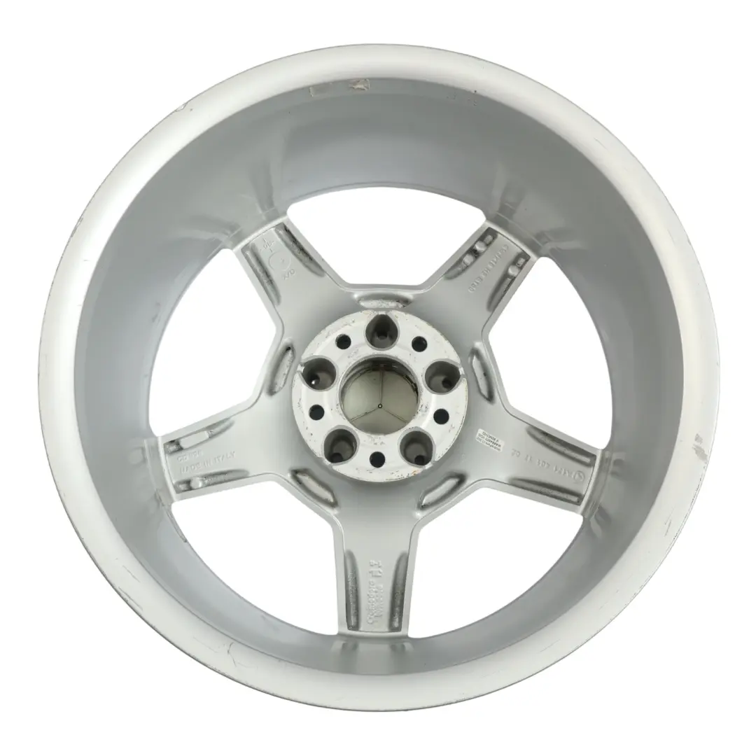 Mercedes R171 C209 AMG Rear Silver Alloy Wheel Rim 18" 8,5J ET:30 - SKU A1714011702-1 - Part number A1714011702