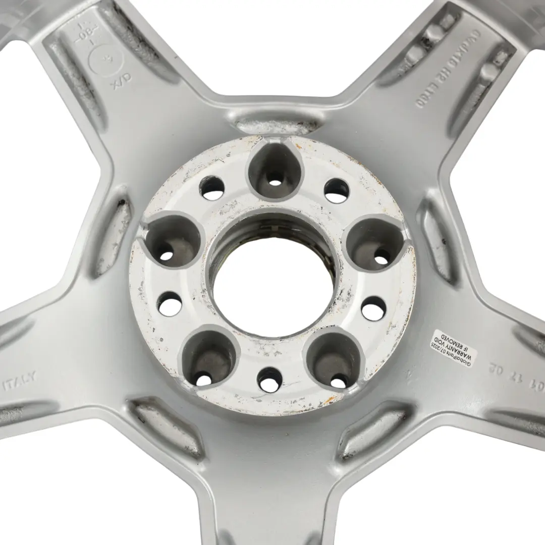 Mercedes R171 C209 AMG Rear Silver Alloy Wheel Rim 18" 8,5J ET:30 - SKU A1714011702-1 - Part number A1714011702