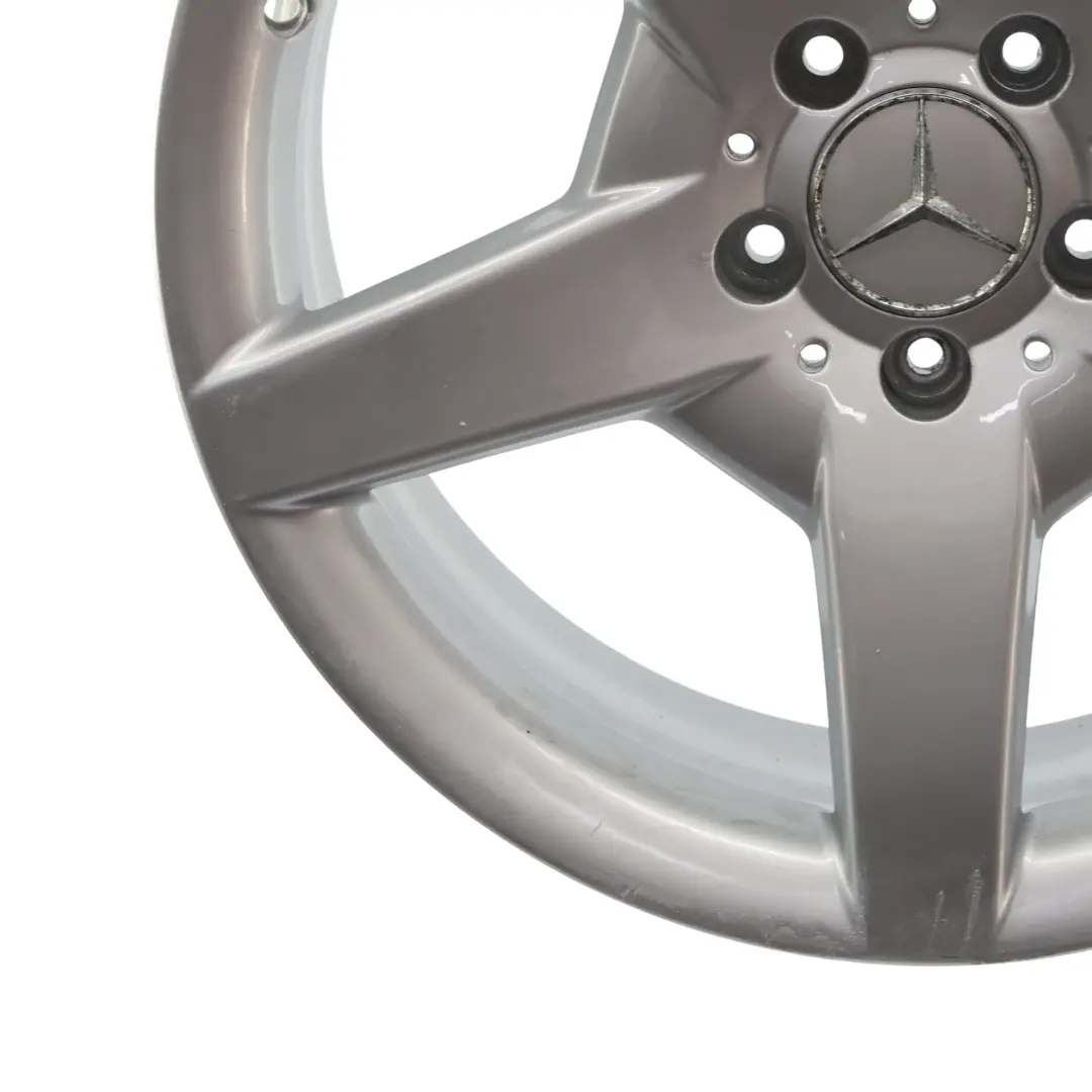 Mercedes R171 C209 AMG Rear Silver Alloy Wheel Rim 18" 8,5J ET:30 - SKU A1714011702-1 - Part number A1714011702