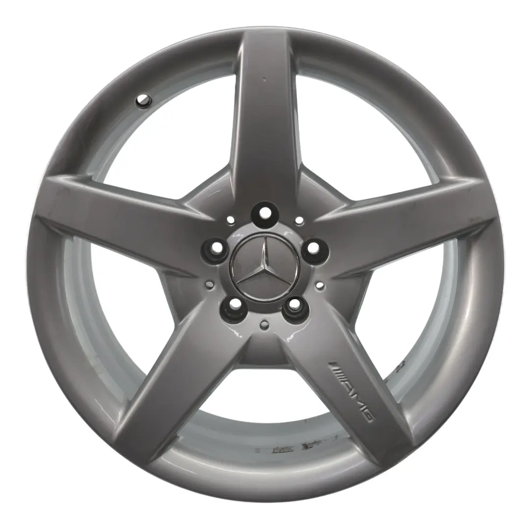 Mercedes R171 C209 AMG Rear Silver Alloy Wheel Rim 18" 8,5J ET:30 - SKU A1714011702-2 - Part number A1714011702