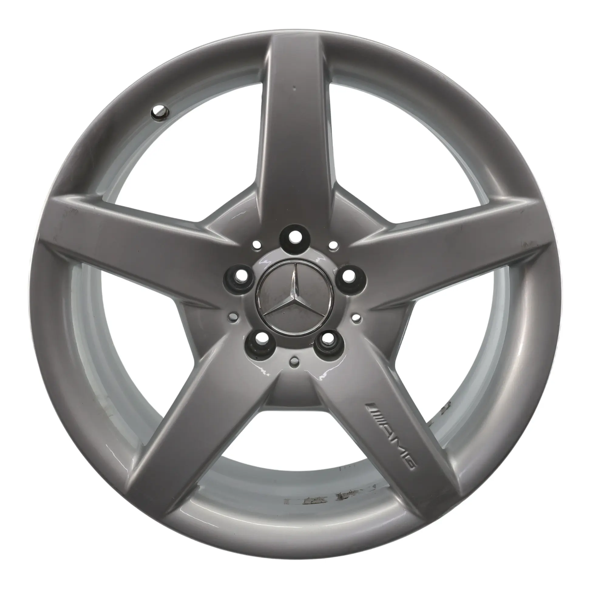 Mercedes C209 AMG Cerchio lega posteriore argento 18" 8,5J ET:30 A1714011702