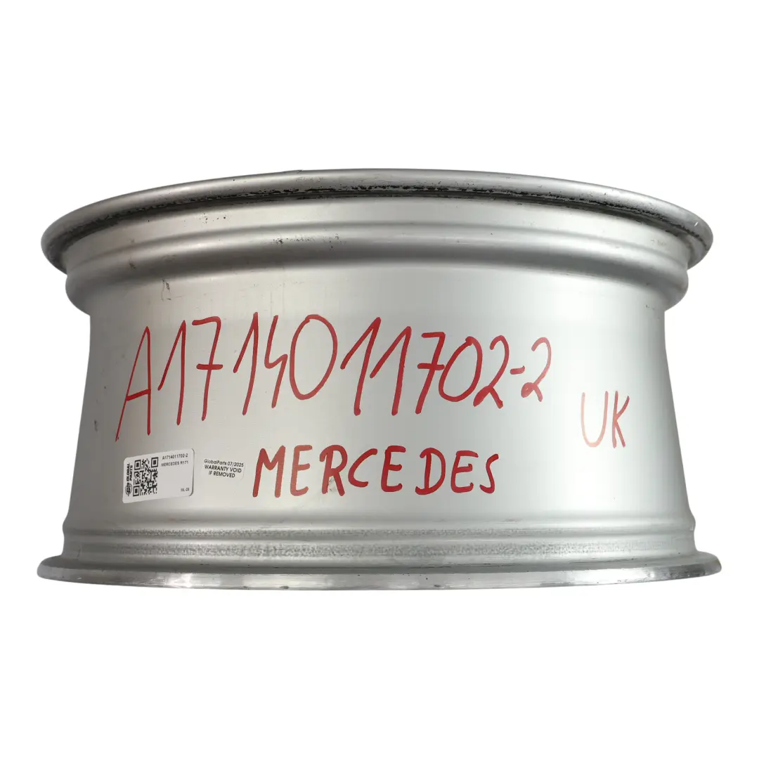 Mercedes C209 AMG Cerchio lega posteriore argento 18" 8,5J ET:30 - SKU A1714011702-2 - Numero di parte A1714011702