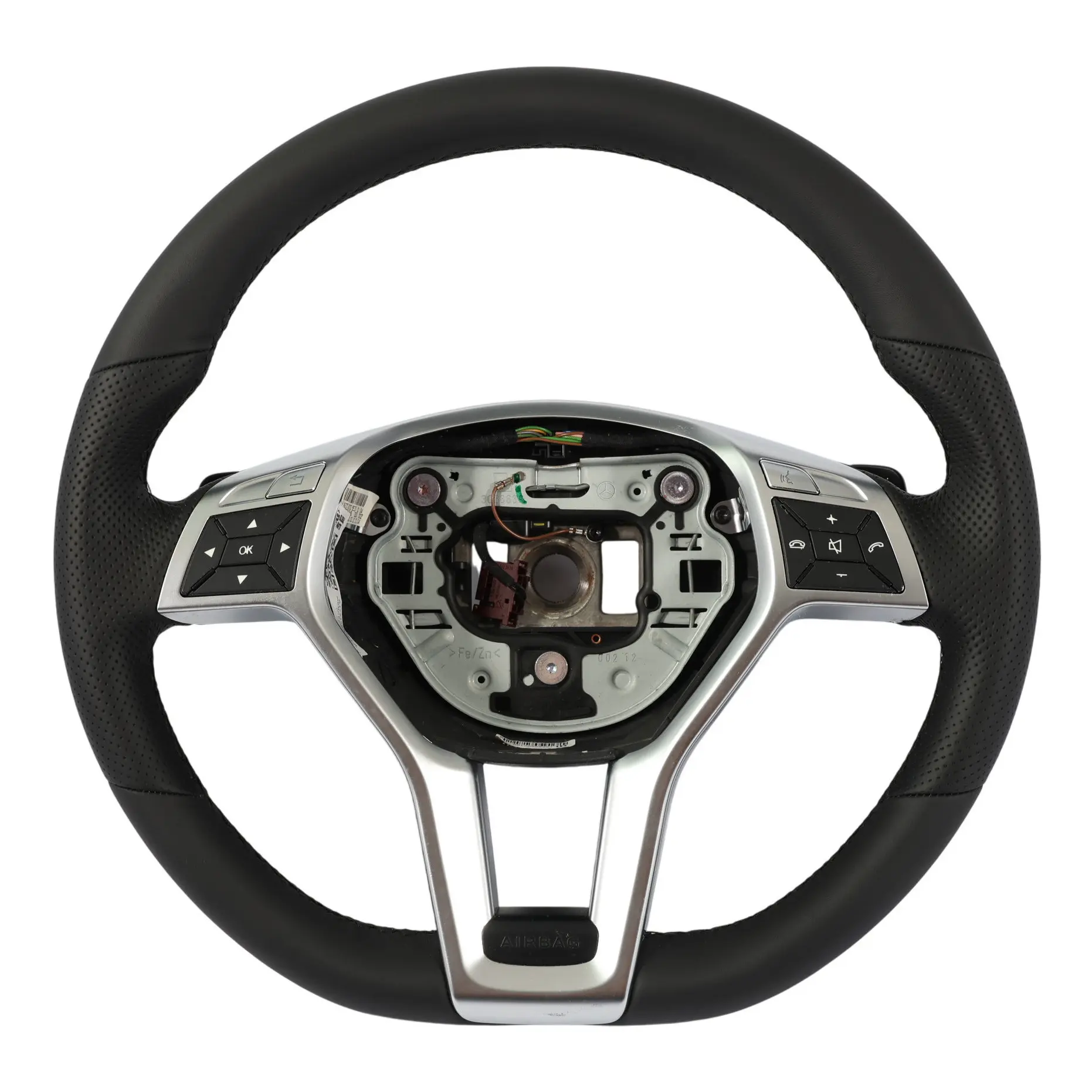 Steering Wheel Mercedes W204 W207 W212 W218 NEW Black Leather Sport Paddle Shift