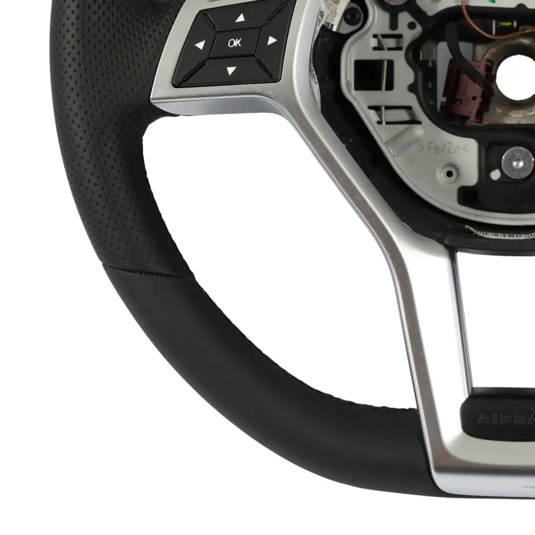  Volant Mercedes W204 W212 W218 NEUF Cuir Noir Sport Palettes Changement Vitesse - SKU A1724602703-3 - Numéro de pièce A1724602703