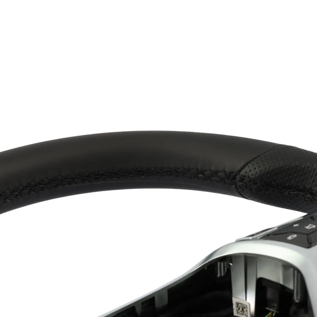 Volante Mercedes W204 W207 W212 W218 NUOVO in pelle nera Sport Cambio al Volante - SKU A1724602703-3 - Numero di parte A1724602703