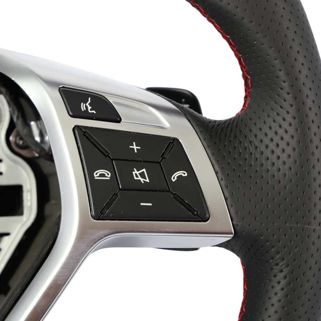 Mercedes W204 W212 Kierownica AMG Sport NOWA Czarna Skóra Łopatki - SKU A1724604203-2 - Numer Części A1724604203