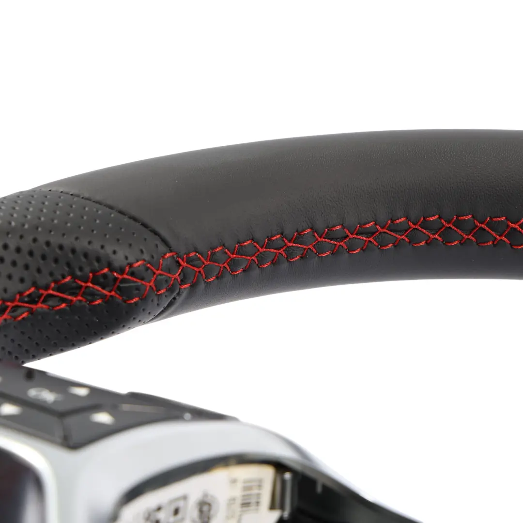 Mercedes W204 W212 Lenkrad AMG Sport NEU Schwarz Leder Sport Schaltwippen - SKU A1724604203-2 - Teilenummer A1724604203